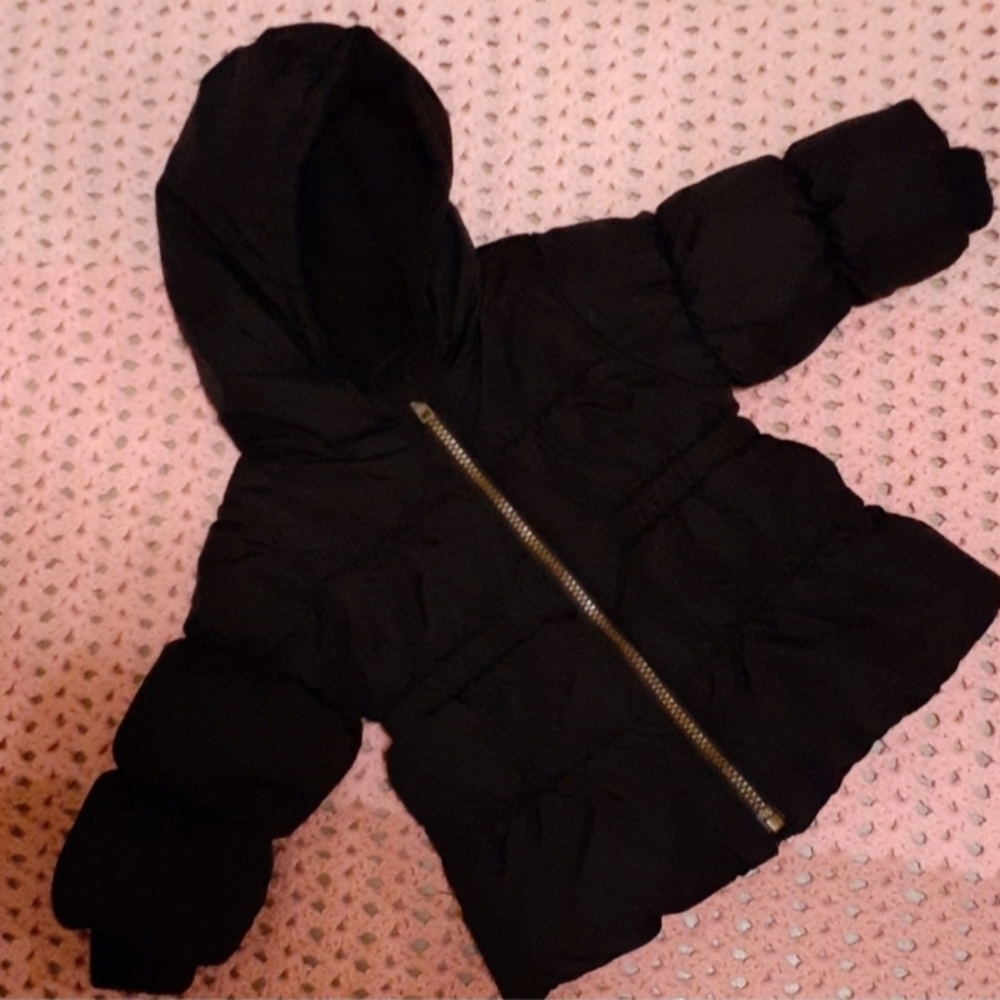 Black jacket OLD NAVI brand size 12-18 months.